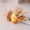 Mascot Dolls Stuffed Animal Keyring Fluffy Cartoon Steed Doll Plush Horse Keychain  Birthday Gift