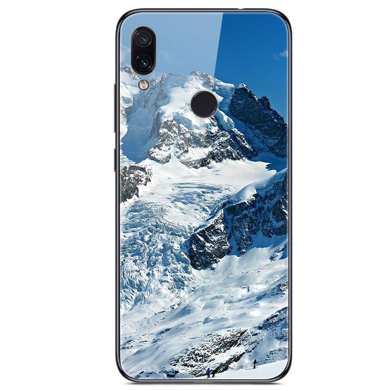 For Xiaomi Redmi Note 7 Case Tempered Glass Hard Back Cover For Xiomi Redmi Note7 Phone Cases Soft Bumper On Redmi 7 7A Redmi7