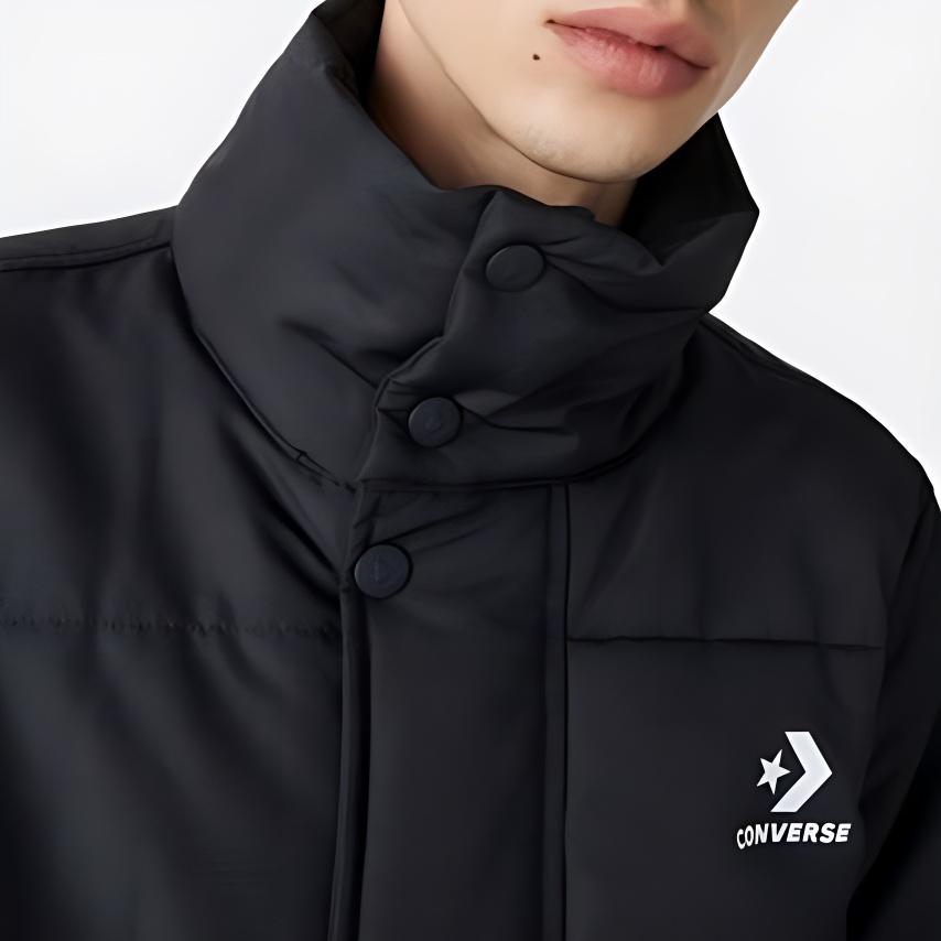 Converse Long Down Jacket Asia Sizing 'Black' Men's 10017087-A01