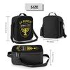 Benutzerdefinierte Be-itar Jerusalem Isolierte Lunchtasche mit verstellbarem Schultergurt Wiederverwendbare Thermos-Bento-Taschen für Arbeit Picknick Strand