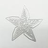 Metal 3D Star Shape Cutting Dies DIY Embossing Script Die Stencils Carbon Steel Die-Cut for Scrapbook Card Album Making