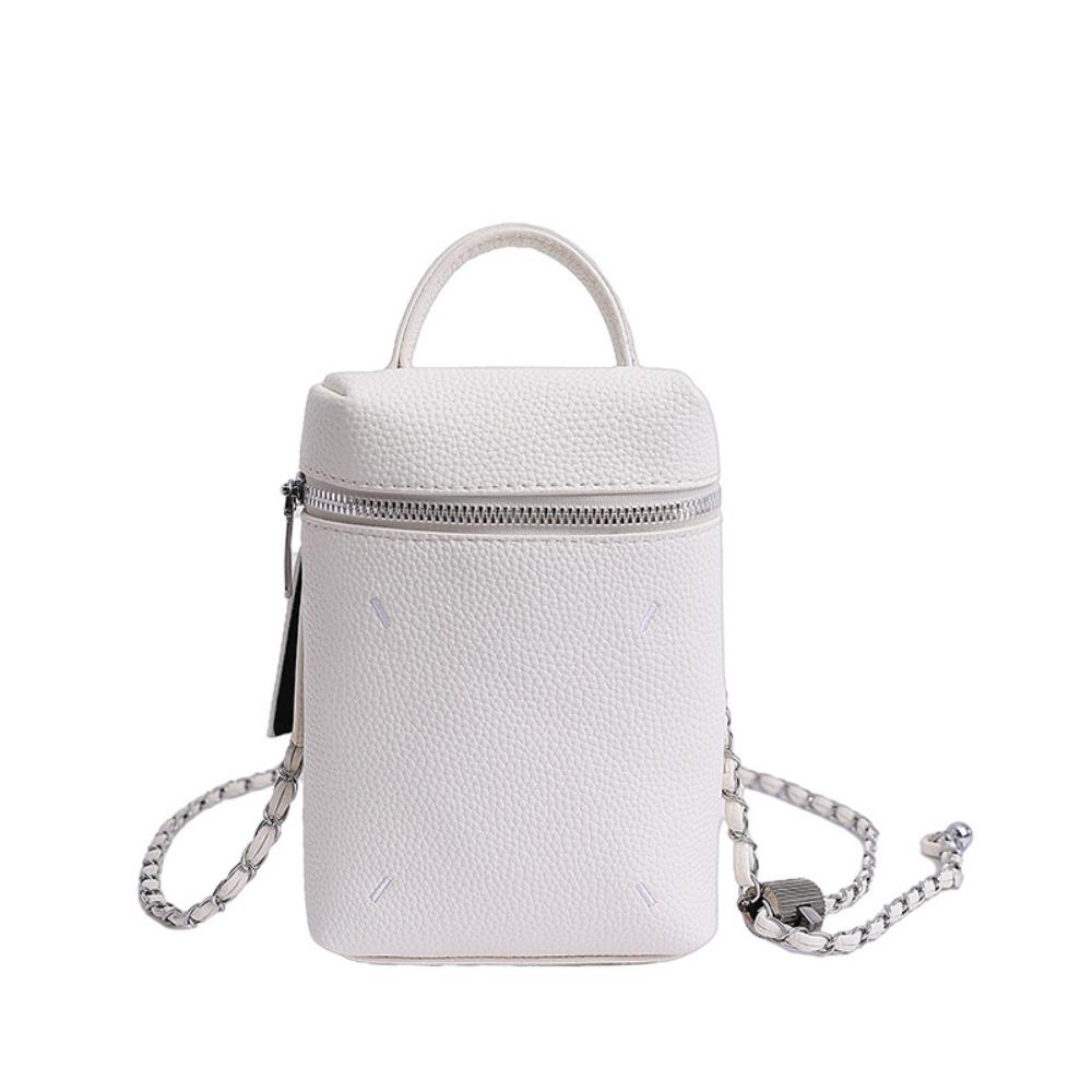 Small Leather Square Bag Korean Women’s Handbag Fashion Single Shoulder Bag  Lady