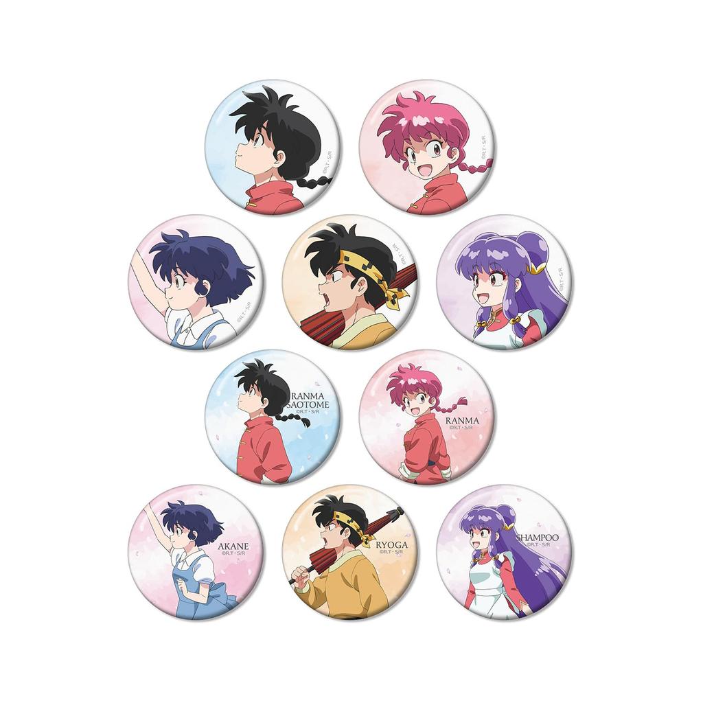 Ranma 1/2 - Seasonal Progression ver. Trading Badges (Box of 10)