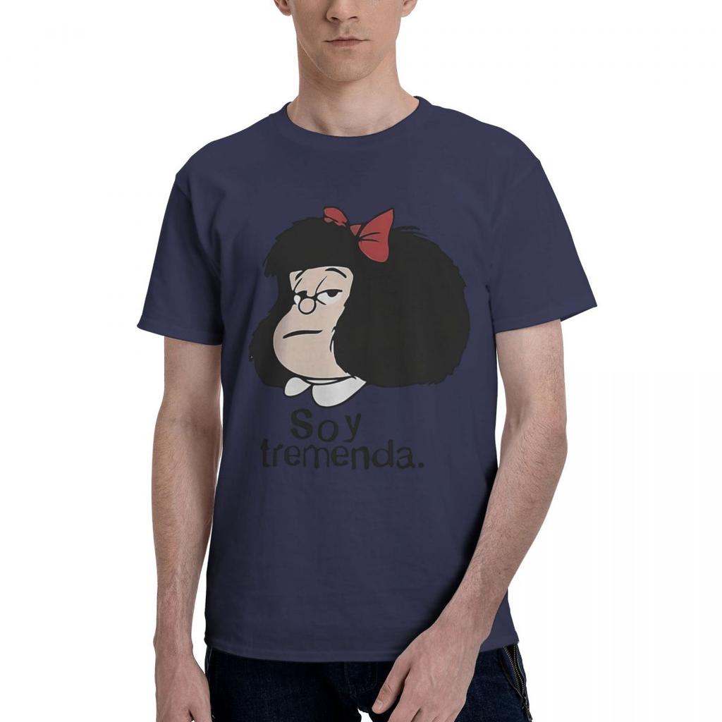Mafalda 100% Baumwolle Lässiges Atmungsaktives Bequemes T-Shirt Neue Geschenke Und T-Shirts Herren T-Shirt