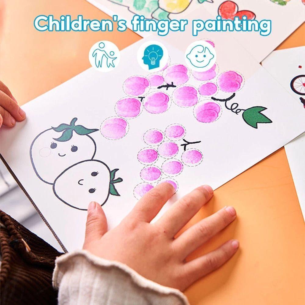 Creative Drawing Coloring Books Handmade Graffiti Drawing Toys  for Kindergarten