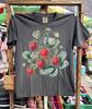 Vintage Aardbei Botanisch T-shirt, Cottagecore Natuurliefhebber Tee