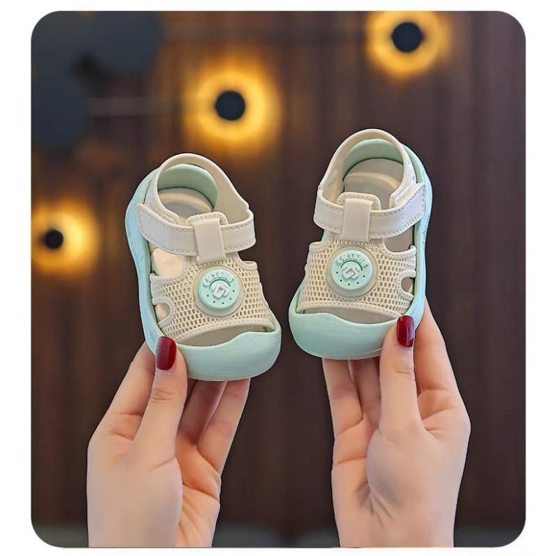 Tenisky, Dětské sandály, Protiskluzová letní dětská obuv, Měkká podrážka, Prodyšné špičky pro chlapce a dívky