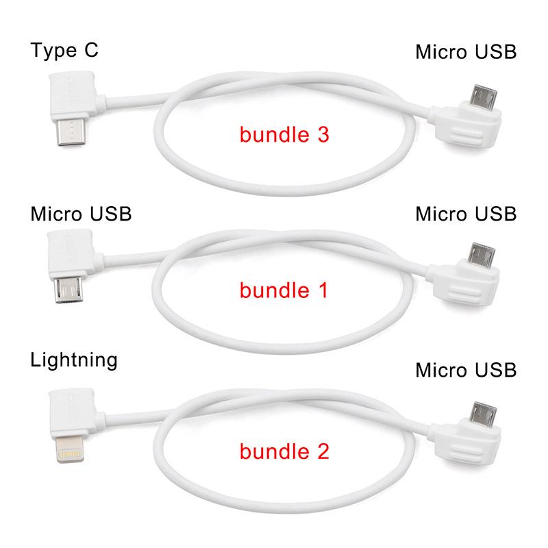 DJI Pro Air Remote Adapter: Forward/Reverse USB Data Cable (Universal)