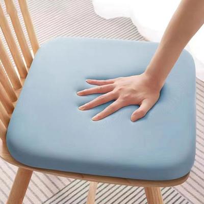 Podsedák z paměťové pěny s vázáním Pomalé odskočení Fours Seasons Protiskluzový omyvatelný potah Elastický Potah do auta Domácí kancelář Křeslo Čtvercová podložka k sezení