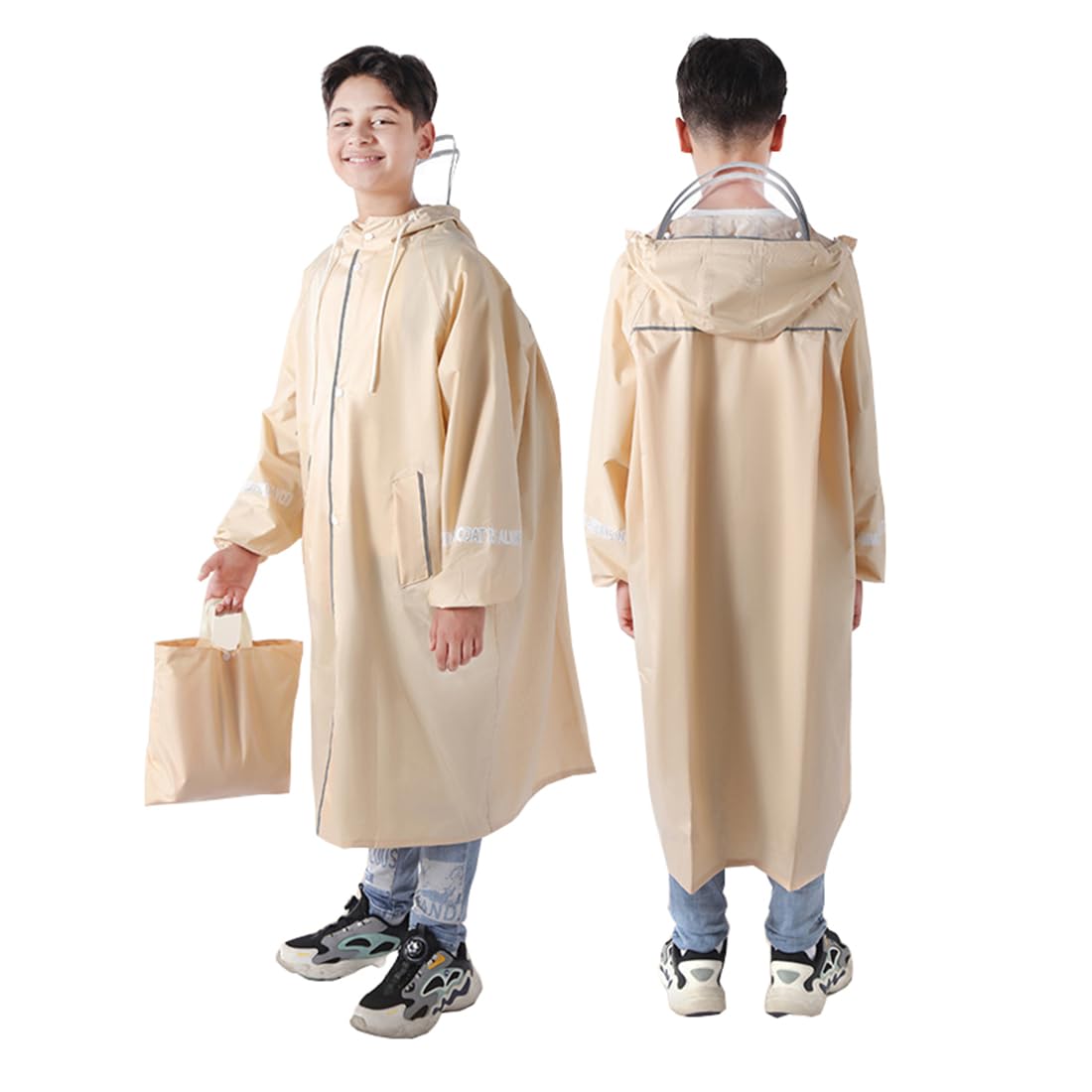 

Дождевик для и сумка для хранения рюкзака в комплекте двойной светоотражающий Дождливый сезон унисекс [AISHITE] велосипеды, мужчины, женщины, дети, совместимый,