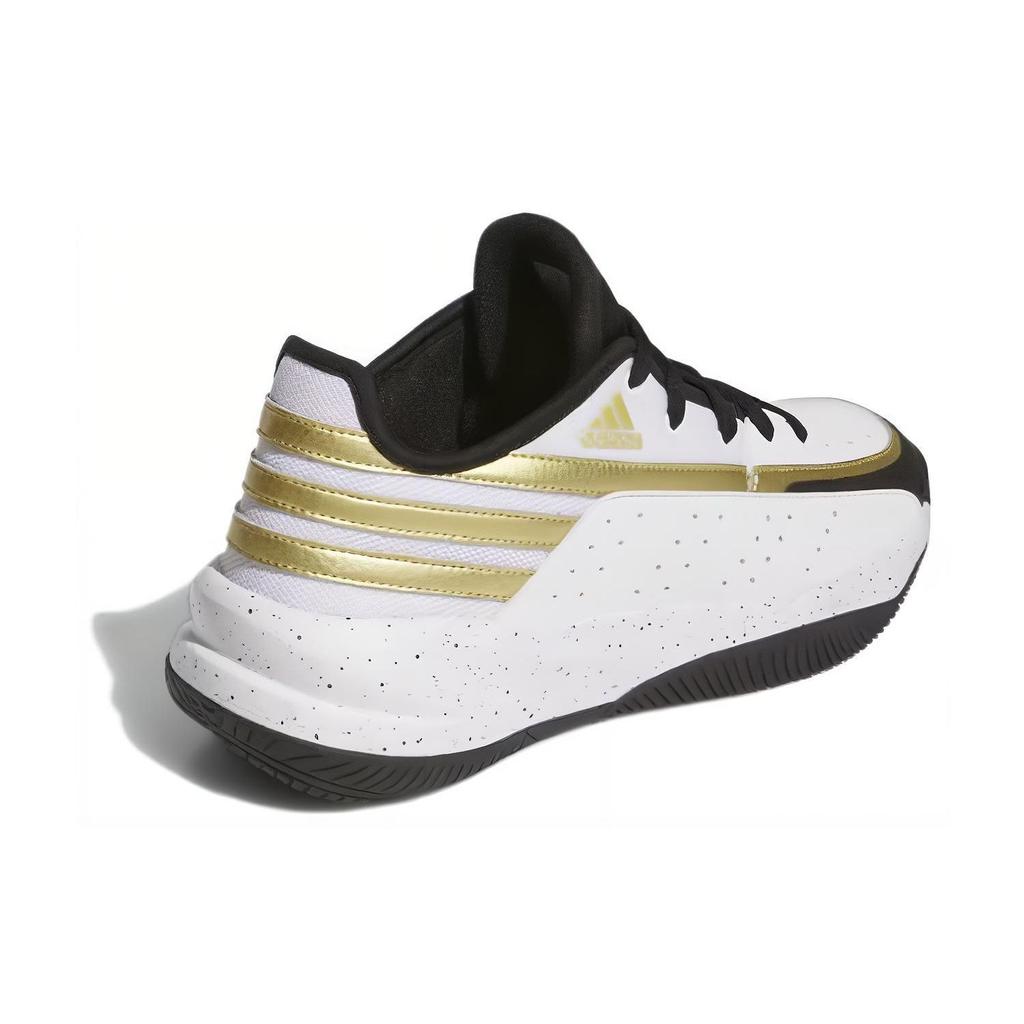 Adidas נעלי סניקרס לגברים Front Court זהב לבן מטאלי לבן ענן שחור ליבה ID8593