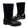 Medium tube four-season rain shoes women's warm special plastic shoes medium top non-slip water boots kitchen velvet rain boots work rubber shoes