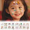 8Pcs/set Christmas Elk Tattoo Stickers Temporary Waterproof Tattoo Stickers For Face Body Tattoo Kids Christmas Party Props