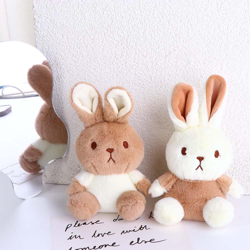 Keychain Dolls Bag Ornaments Plush Pendant Plush Doll Plush Bunny Keyring Plush Dog Keychain