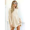 Fluffy Hand Tied Women's Top T-shirt