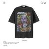 Gram Men'S And Women'S Printed Short-Sleeved T-Shirt Pure Cotton Character Retro Summer Trendy Brand Heavy And Loose 250