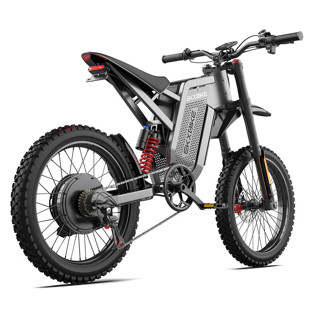 X21 Max Electric Bike 3000W 60V 30Ah Battery 85km/h 7 Speed 20*1.9'' Tires Hydraulic Brakes