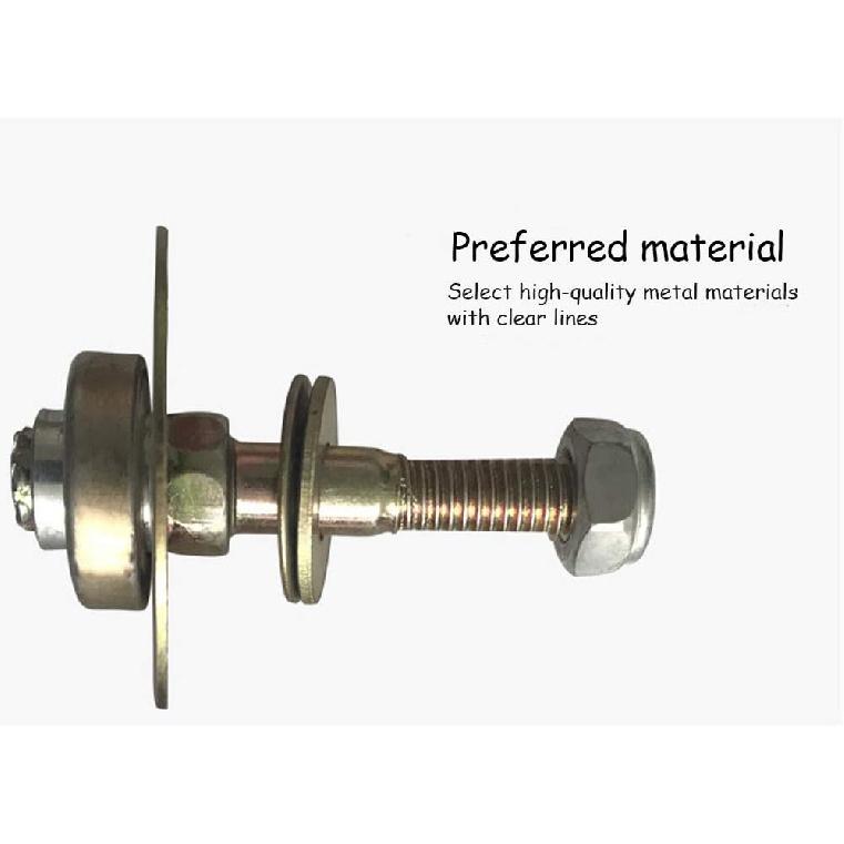 Acxico 4Pcs Rocking Chair Bearing Connecting Piece Rocking Chair Bearing Screws Kits Furniture Connecting Fittings, Metal