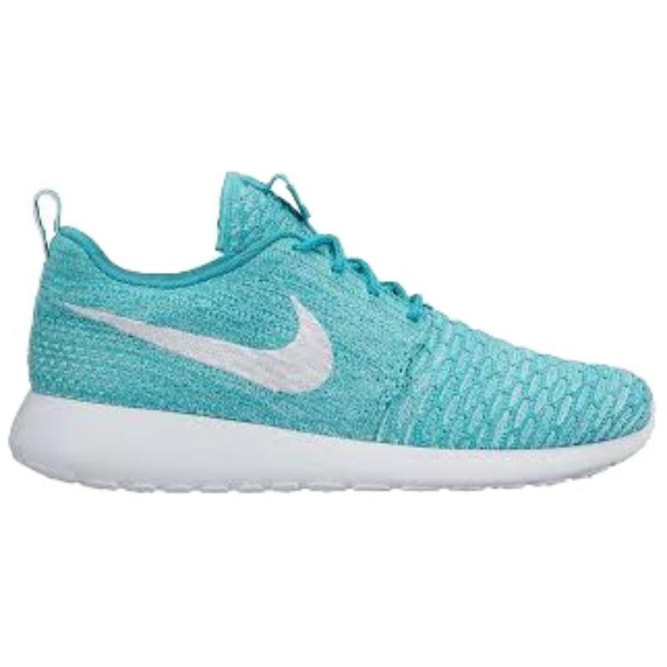 Nike Roshe Run Flyknit Sport Turquoise Women's 704927-300