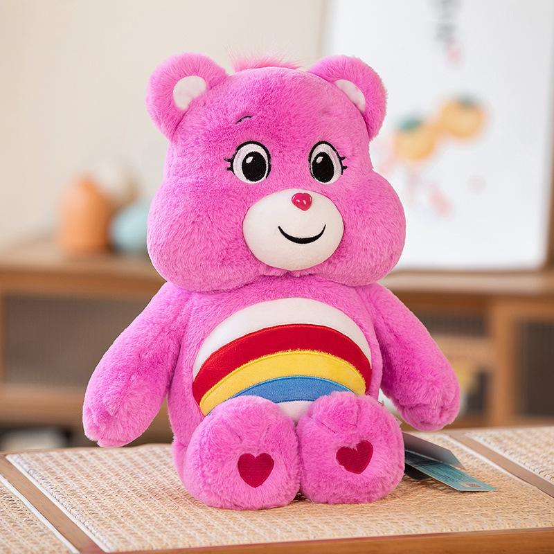 Irritable Bear Rainbow Bear Plush Doll Love Bear Cute Doll Children'S Gift Female