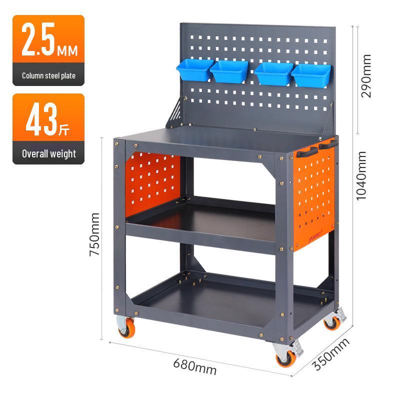 Heavy-Duty Multifunctional Tool Cabinet & Mobile Workbench