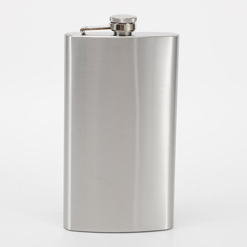 1/2/3/4/5/6/7/8/9/10/12/18oz Stainless Steel Hip Flask with Funnel Pocket Hip Flask Alcohol Whiskey Hip Flask Screw Cap