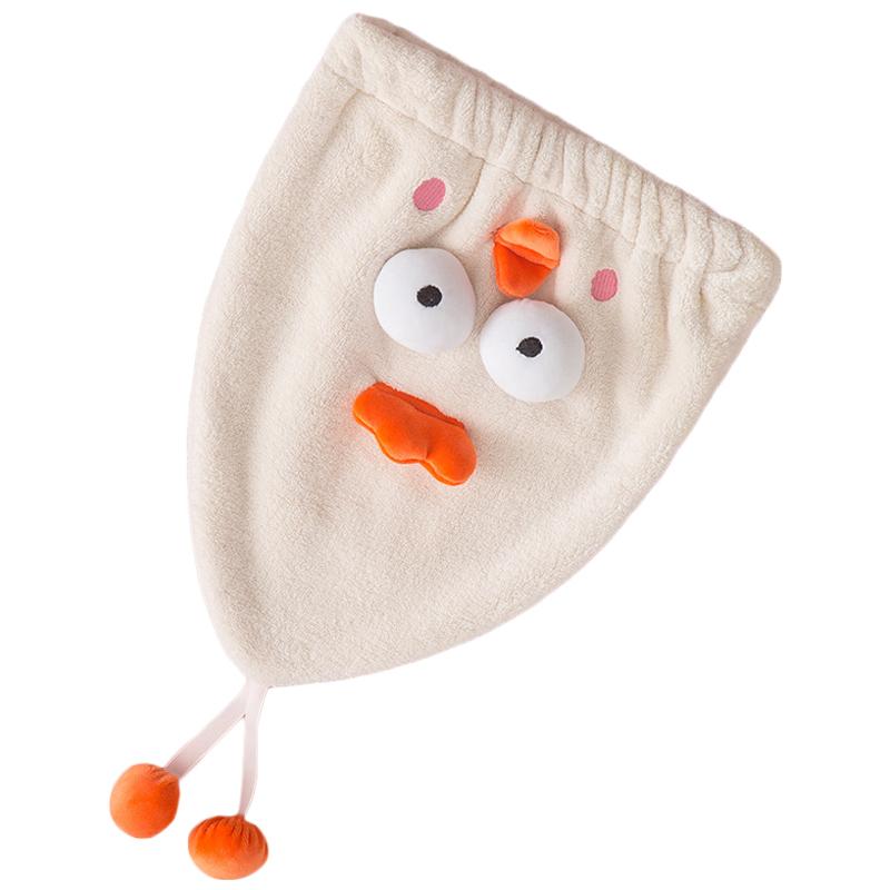Hair Drying Caps Ultra Absorbent Microfiber Shower Wrap Towels Soft Cute Cartoon Quick Drying Bath Hat for Wet Long