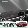Fit for KIA Cerato Dashmat Dashboard Cover Pad Car Accessories DashMat Sunshade Protective Carpet
