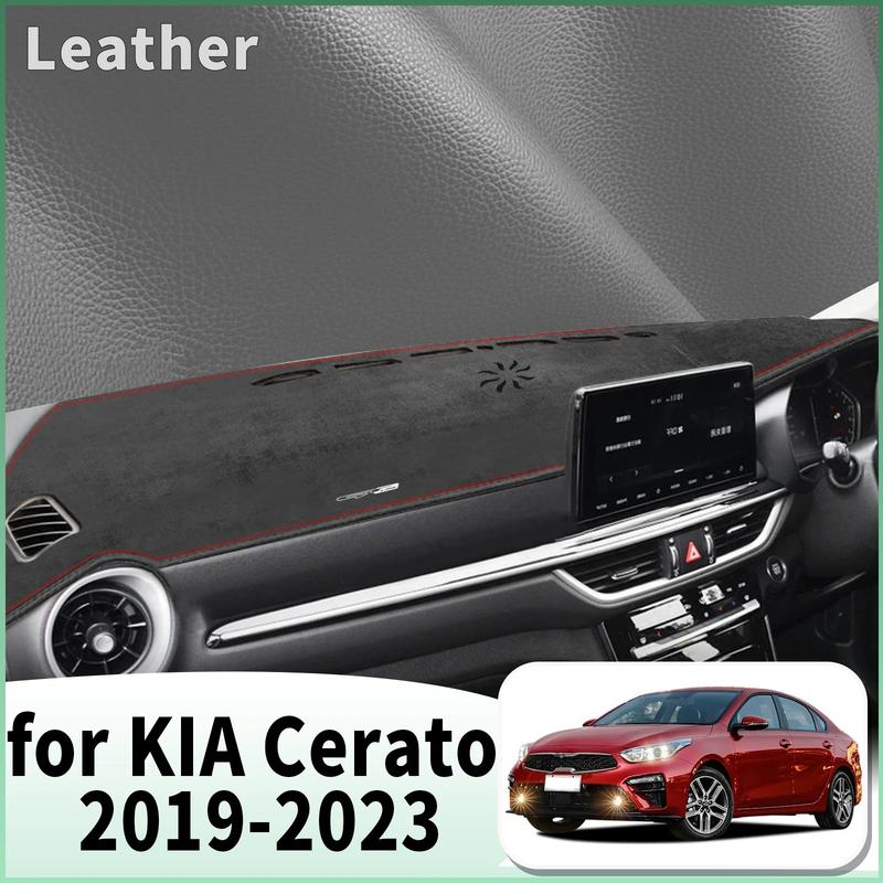 Fit for KIA Cerato Dashmat Dashboard Cover Pad Car Accessories DashMat Sunshade Protective Carpet