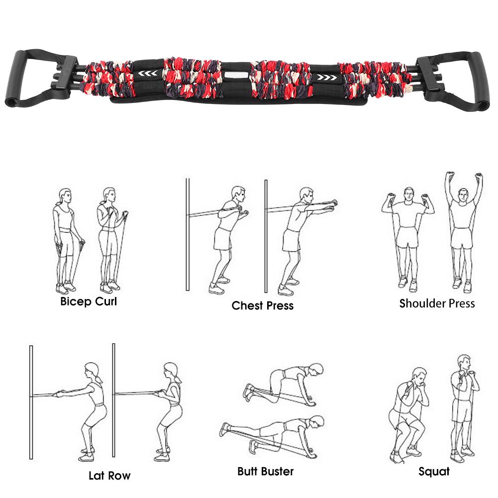 Benching Chest Expander Push Up Bar Chest Press Chest Muscle Trainer Fitness Equipment