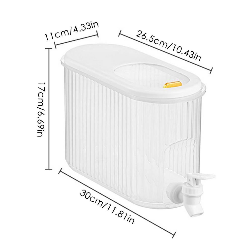 

4 л Большой емкости Ведро для холодной воды с краном для холодильника Диспенсер для сока, напитков Кувшин для дома, вечеринки Холодный чай, лимонад, холодный белый