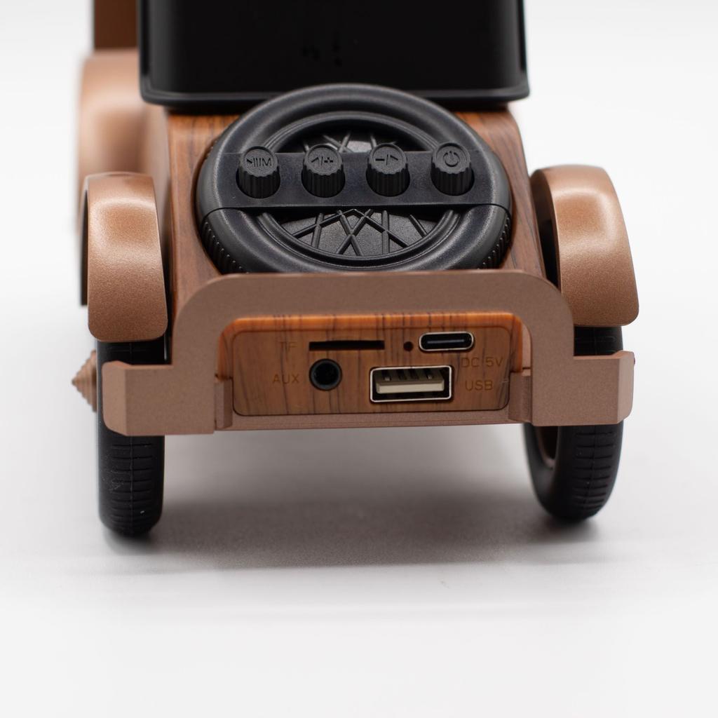 Classic Vintage Car Speaker and Phone Holder – Bluetooth – 5 Watt