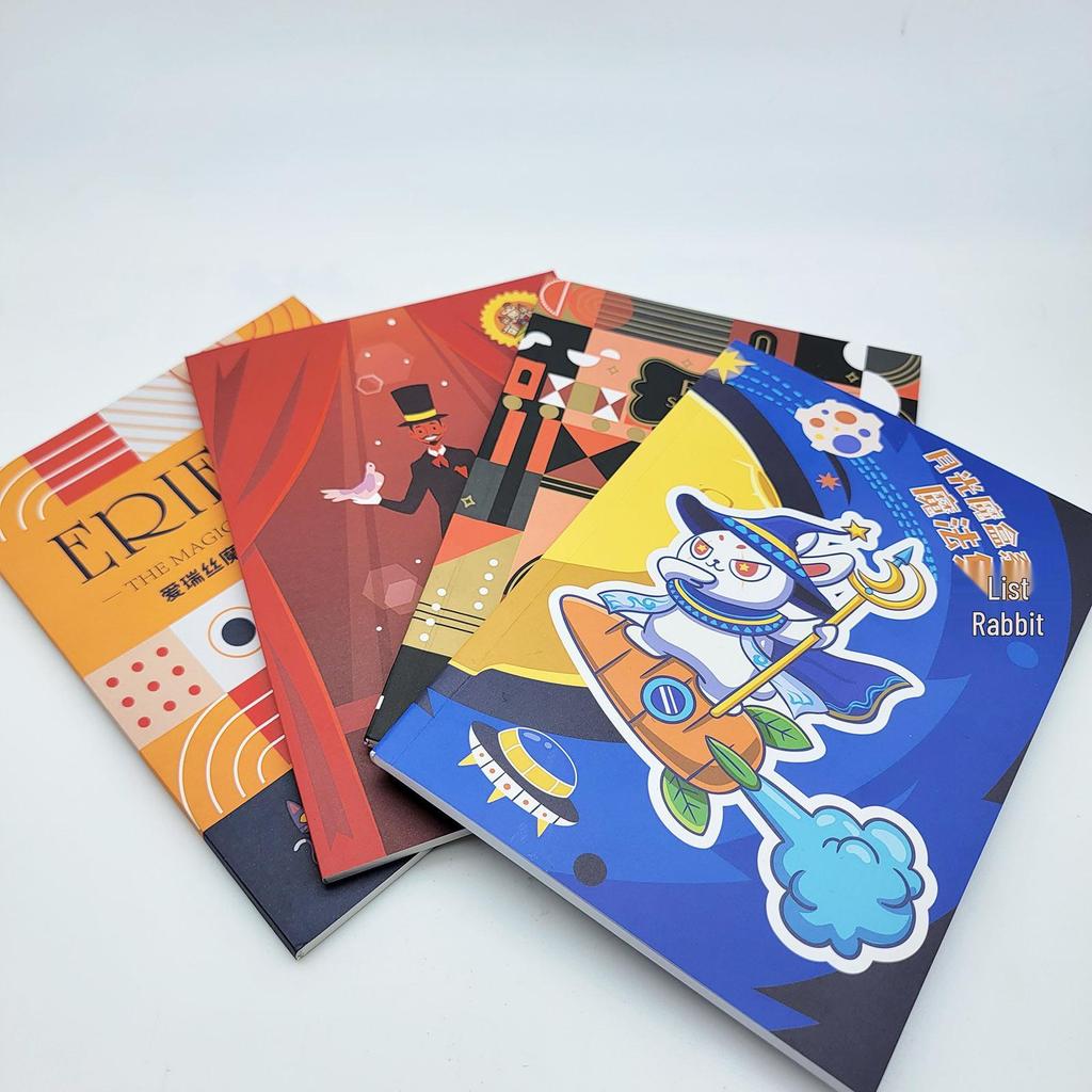 Magic Color-Changing Animation Book - Large Size KingMagic Props Children's Day Toy