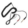 Headphone Coiled Audio Cable with Adapter for HD25 HD560 HD540 HD430 HD250