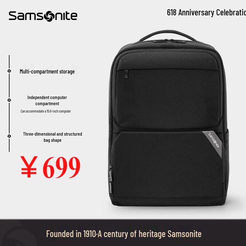 Samsonite NU4*09019 Lightweight Laptop Backpack
