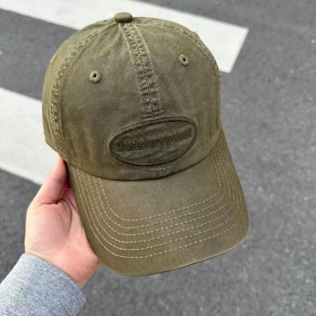 Early Spring New High quality Baseball Cap with Enlarged and Widened Brim and Embroidered Soft Top