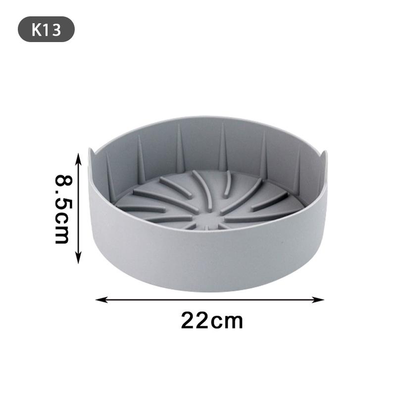 Airfryer Silicone Pot Multifunctional Air Fryers Accessories Fried Baking Tray