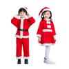 Kids Santa Baby Santa Child Santa Costume Cosplay Santa Costume for Girls Boys Children Cute Christmas Hat Included 100 110 120 130 140 150 Size