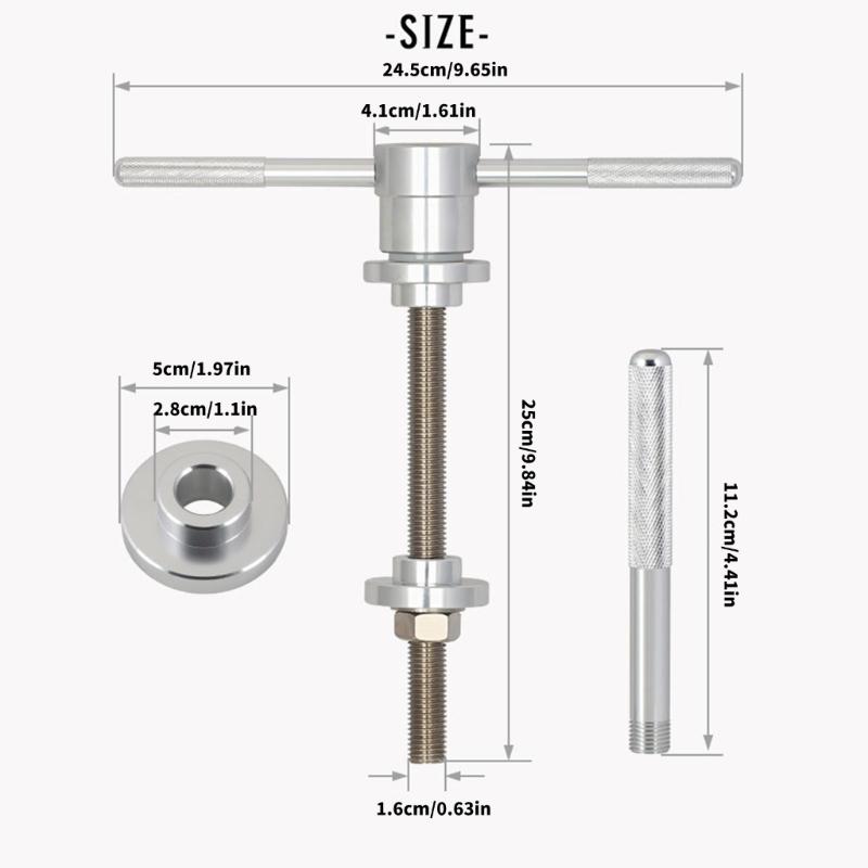 High Strengths Bike Bearing Press Tool With Corrosions Resistant 304 Stainless Steel and Light weight Aluminum