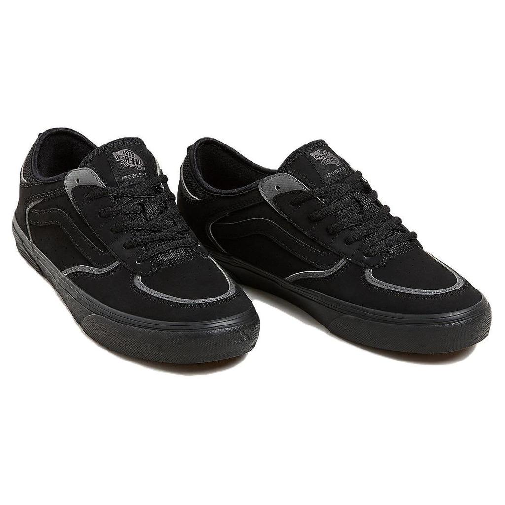 Vans Skate boty Rowley Low Top Skate Shoes Unisex Sneakers Černá Šedá VN0A2Z3OHR0