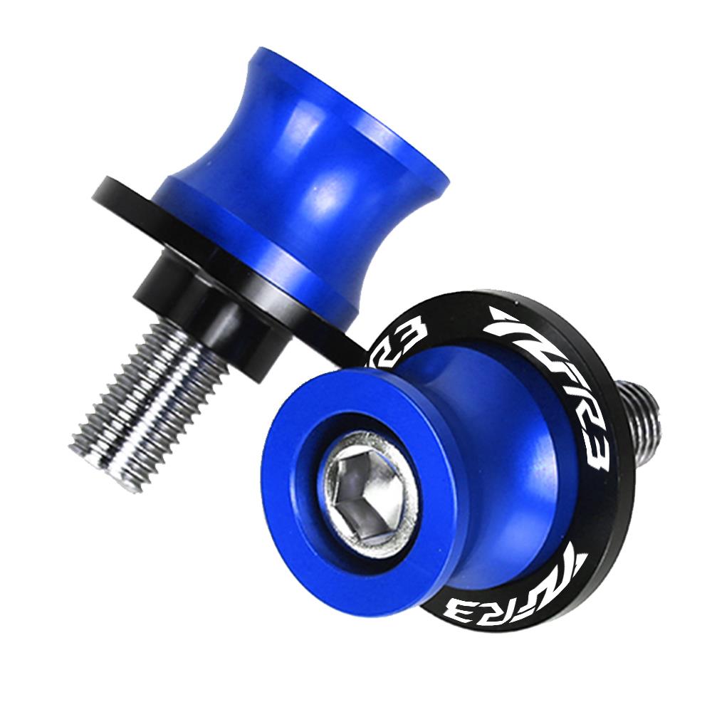 Accessori Moto Bobine Forcellone 6MM Viti Cavalletto Slider Per YAMAHA YZF-R3 YZFR3 YZF R3 2015 2016 2017