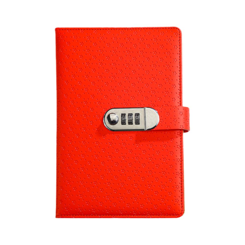 200 Pages Retro Password Book with Lock A5 Diary Notebook  Office School Supplies