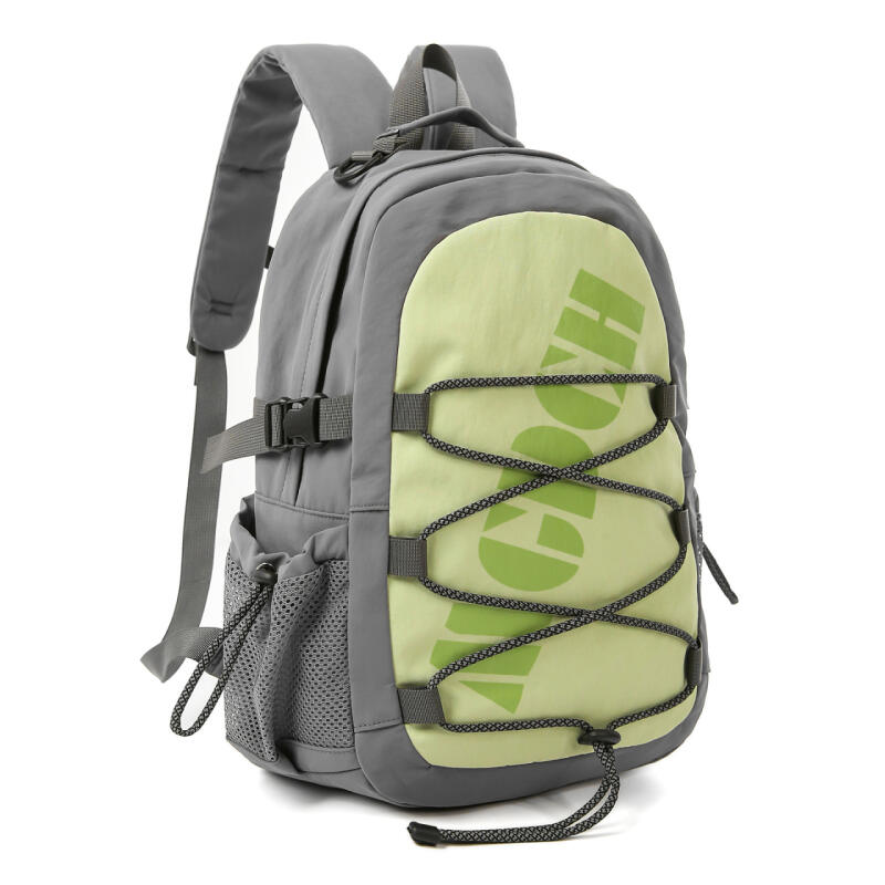 Letter Stitching Backpack Lightweight Hiking Backpack