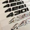 Car 3D ABS Trunk Letters Logo Badge Emblem Styling Decals Sticker For BMW 4 Series 420i 425i 428i 430i 435i 440i F30 F32 F33 F36