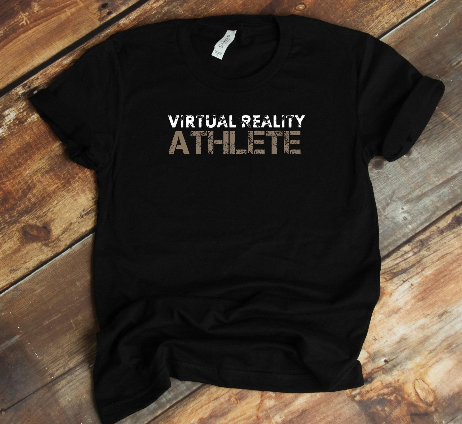Virtual Reality Player T-Shirt - Video Games Lover Virtual Reality Athlete Funny VR Gamer 3XL