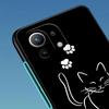Black Cats Hello For Xiaomi 15 Ultra 11T 12T 13T 14T Pro 11Lite Phone Case Mi POCO X7 M7 F7 Pro F5 F6 M6 X3 X5 X6 Cover Cute Cat