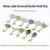 Hetian Jade Pendant: Lotus Pod, Double Lotus, Gourd, Elephant, Jadeite Lock, Cat Paw Earrings