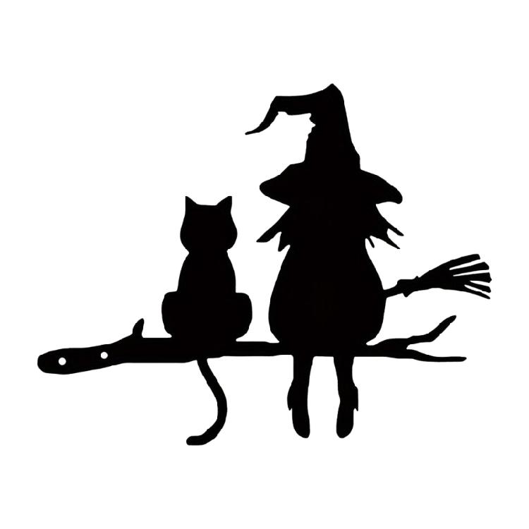 Unheimlicher Nekromant Metallanstecker Halloween Outdoor Eisenkunst Deck für Veranda Gras Beschattet Anordnen