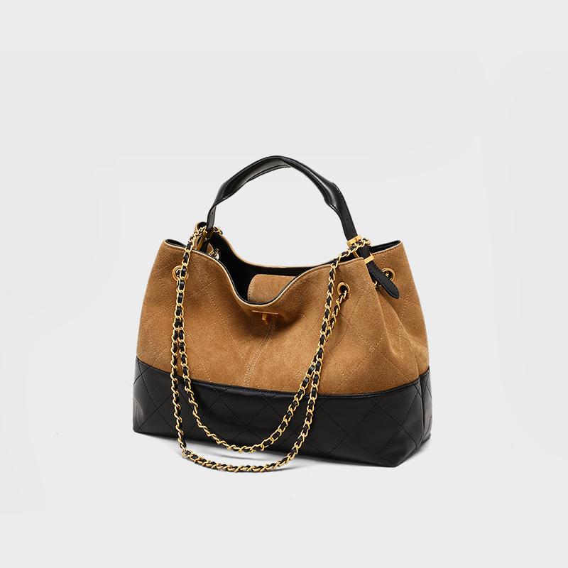 2025 New Women's Bag Autumn Winter Single Shoulder Underarm Bag Suede Fashion Large Capacity Handbag Tote Bag