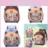 Themed Capybara Children Backpack Breathable Lightweight Cute Cartoon Schoolbag